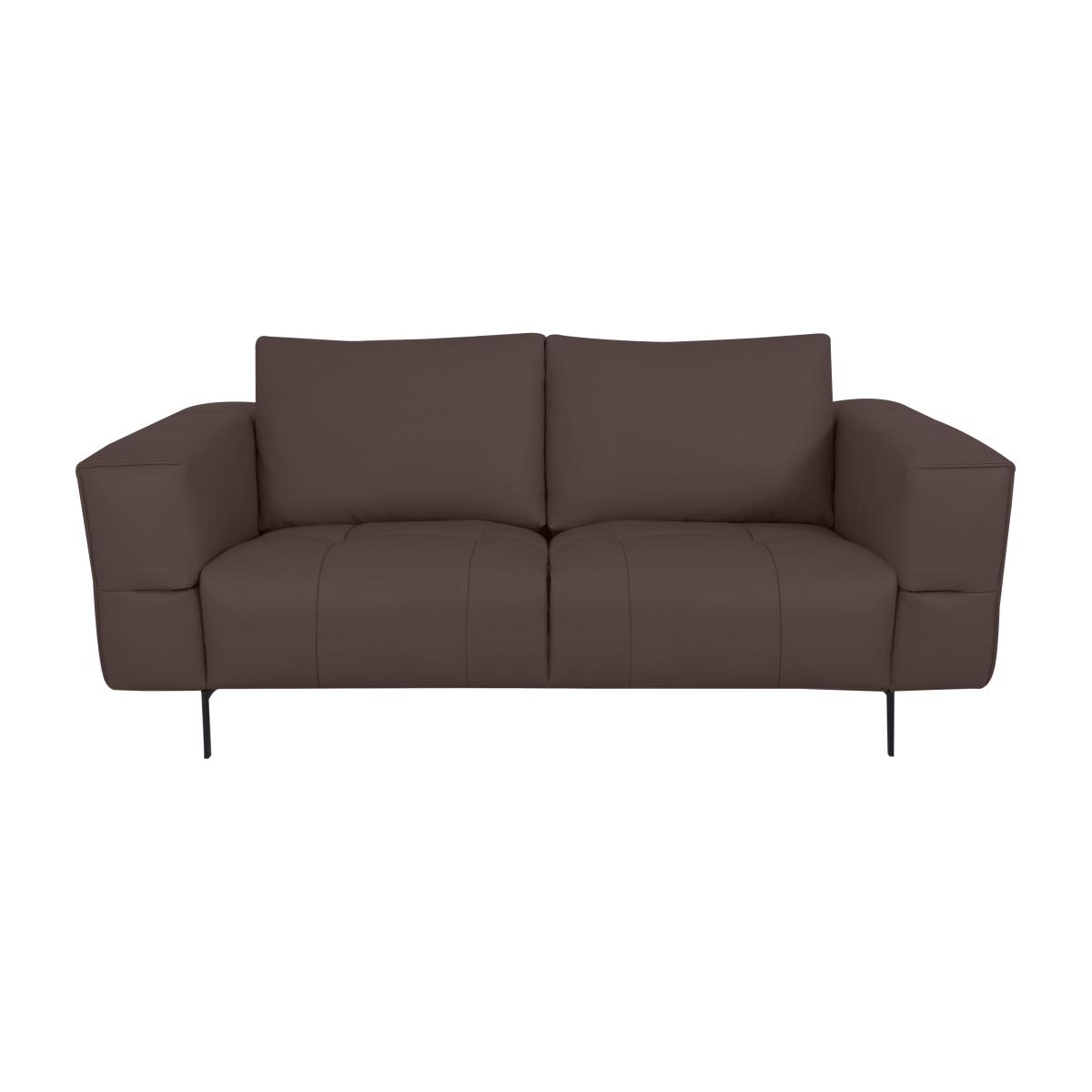 Domicil - Lawson 2 Seater Leather Sofa - NP Cacao Brown – image 1