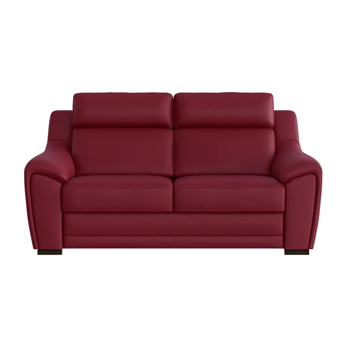 Nicoletti - Tosca 2.5 Seater Leather Sofa - Red – image 1