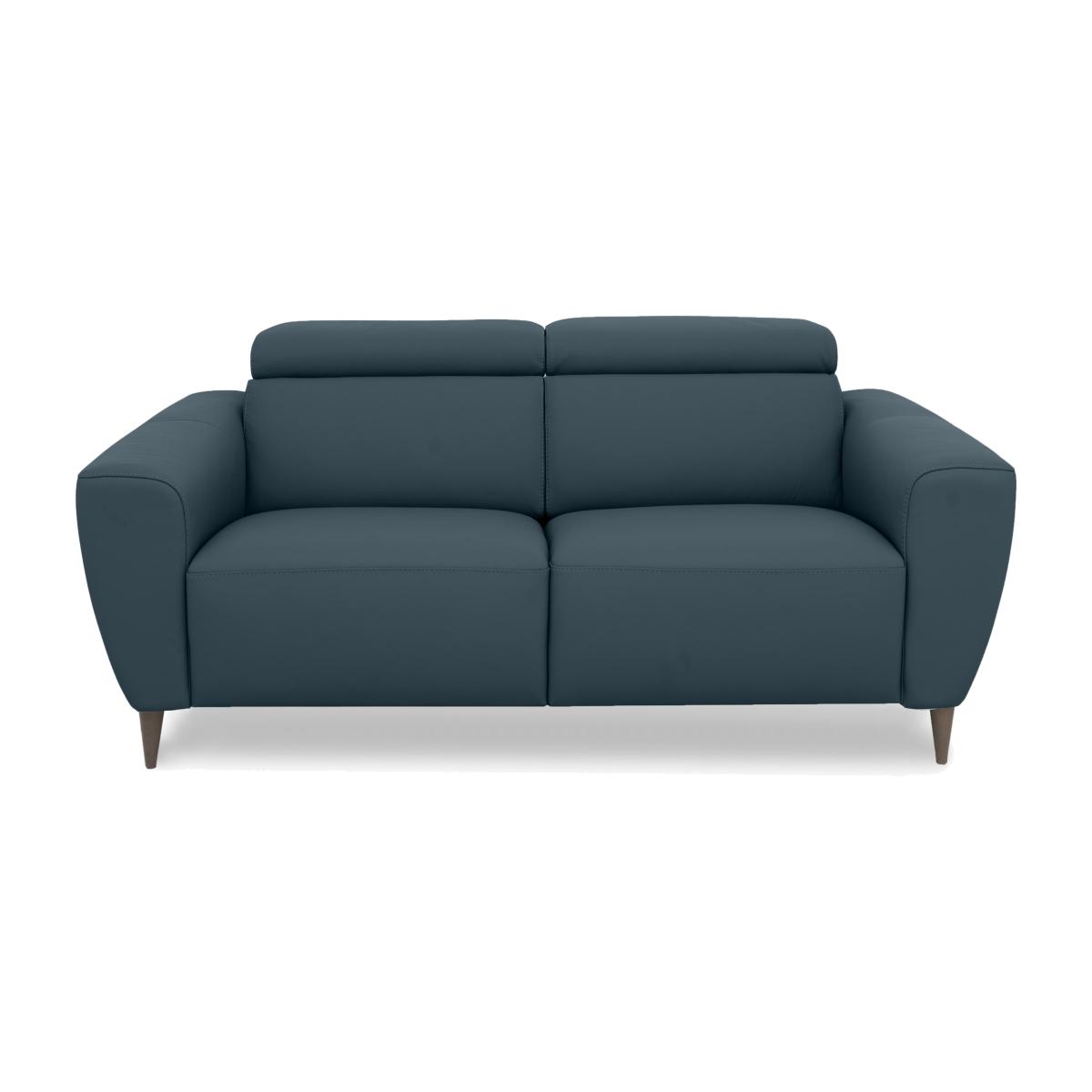Nicoletti Italia - Milano 2 Seater Leather Sofa - Dali Oceano – image 1