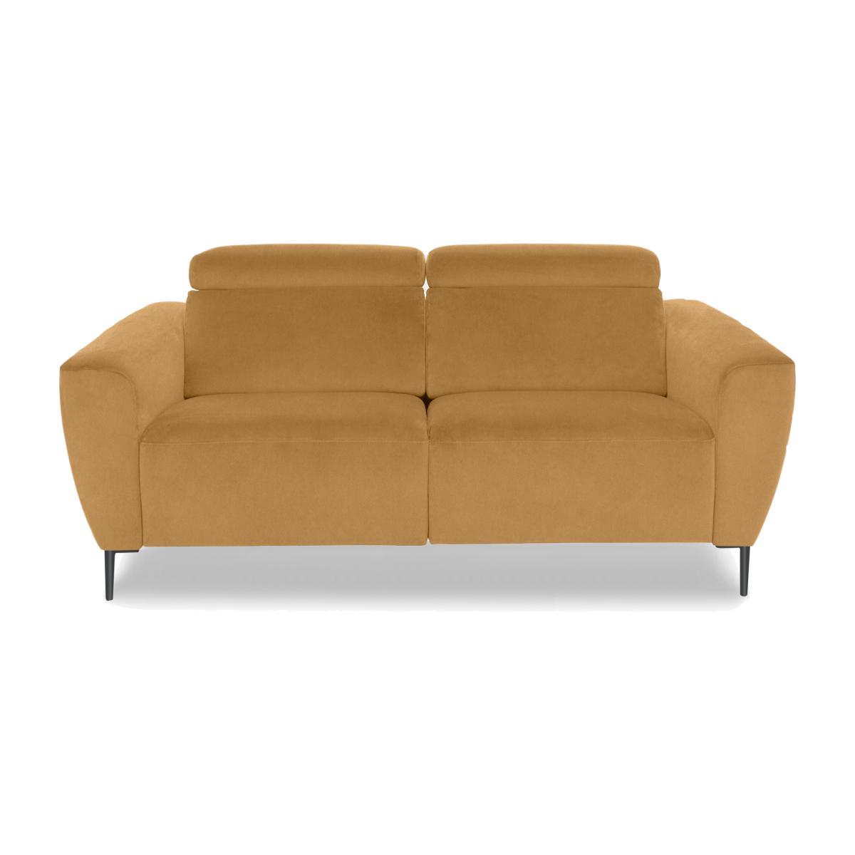 Nicoletti Italia - Milano 2 Seater Fabric Sofa - Flambe Ocre – image 1