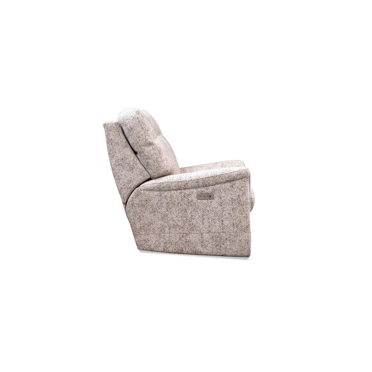 Parker Knoll - Hudson 23 Large 2 Seater Fabric Power Recliner Sofa - Metric Aqua – image 6