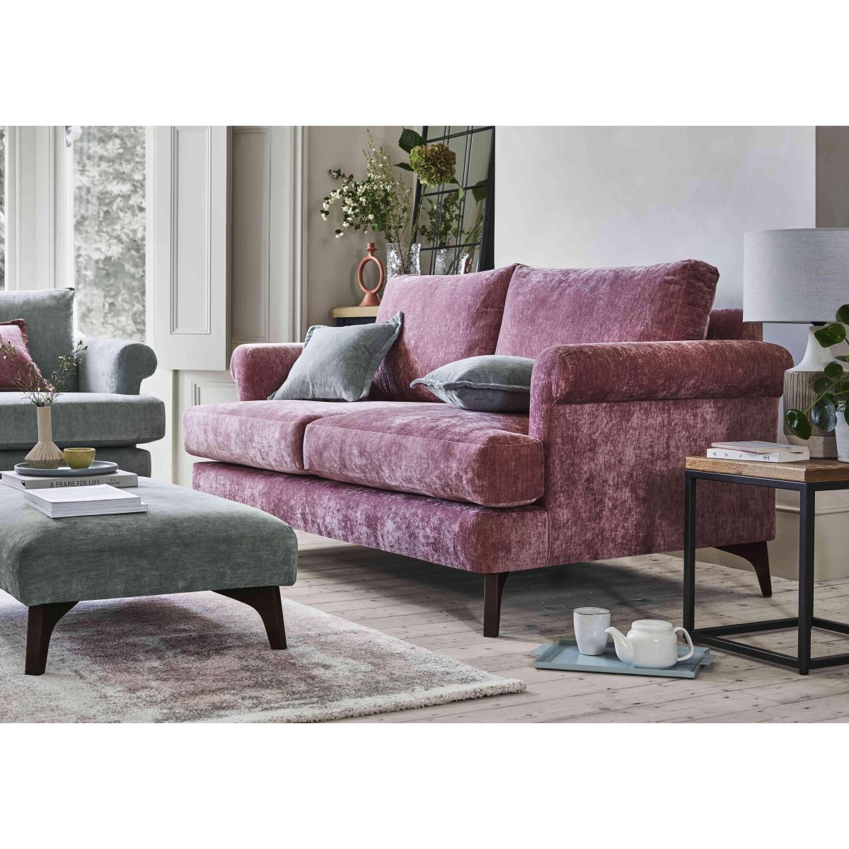 Country Collection Libby 2 Seater Sofa - Silver – image 2