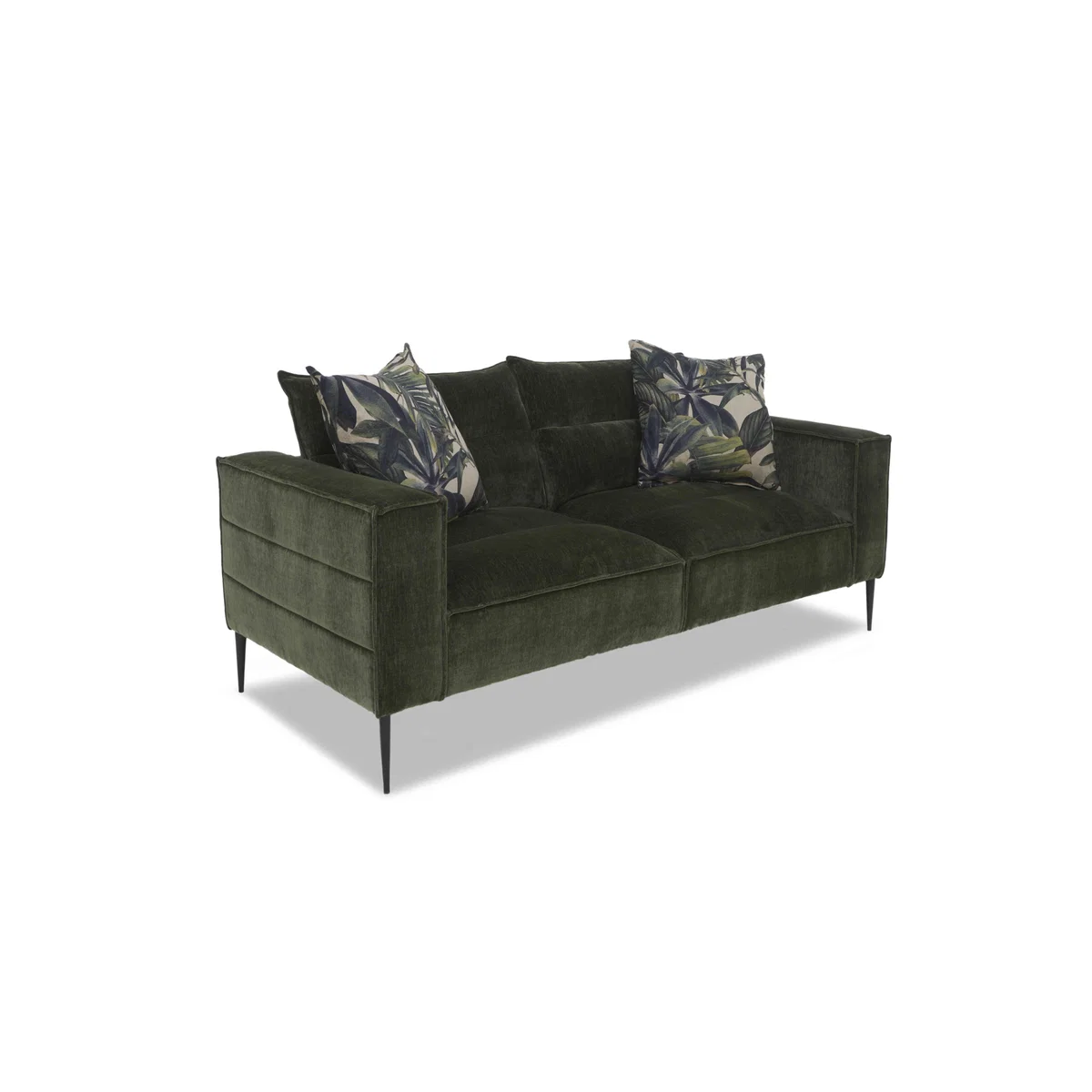 Alexander and James - Boutique Jade Fabric 2 Seater Sofa - Berlin Prussian – image 7