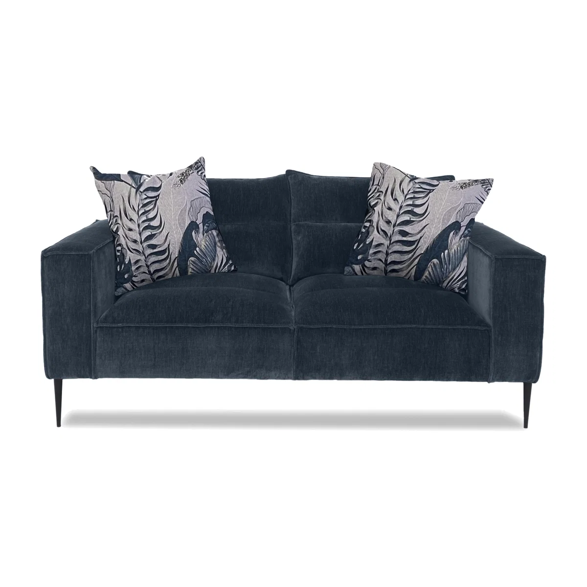 Alexander and James - Boutique Jade Fabric 2 Seater Sofa - Berlin Prussian – image 1