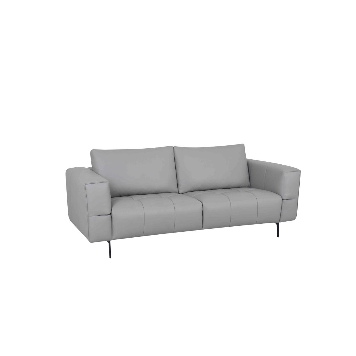 Domicil - Lawson 2 Seater Leather Sofa - NP Paloma Grey – image 2