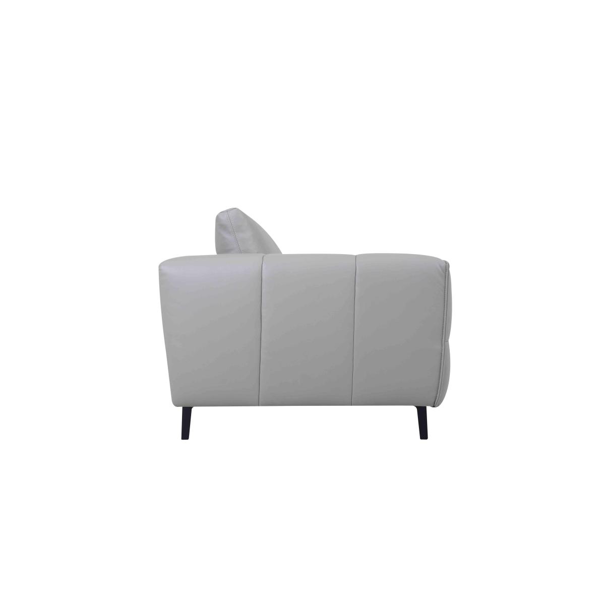 Domicil - Lawson 2 Seater Leather Sofa - NP Paloma Grey – image 3