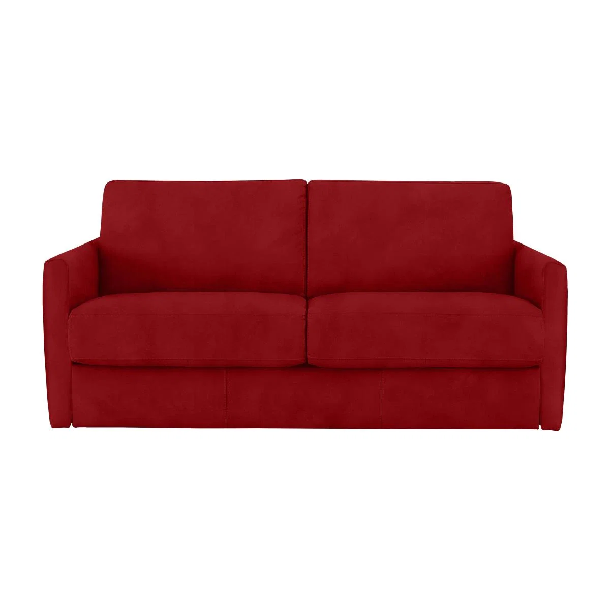 Nicoletti - Alcova 2.5 Seater Fabric Sofa with Slim Arms - Red – image 1