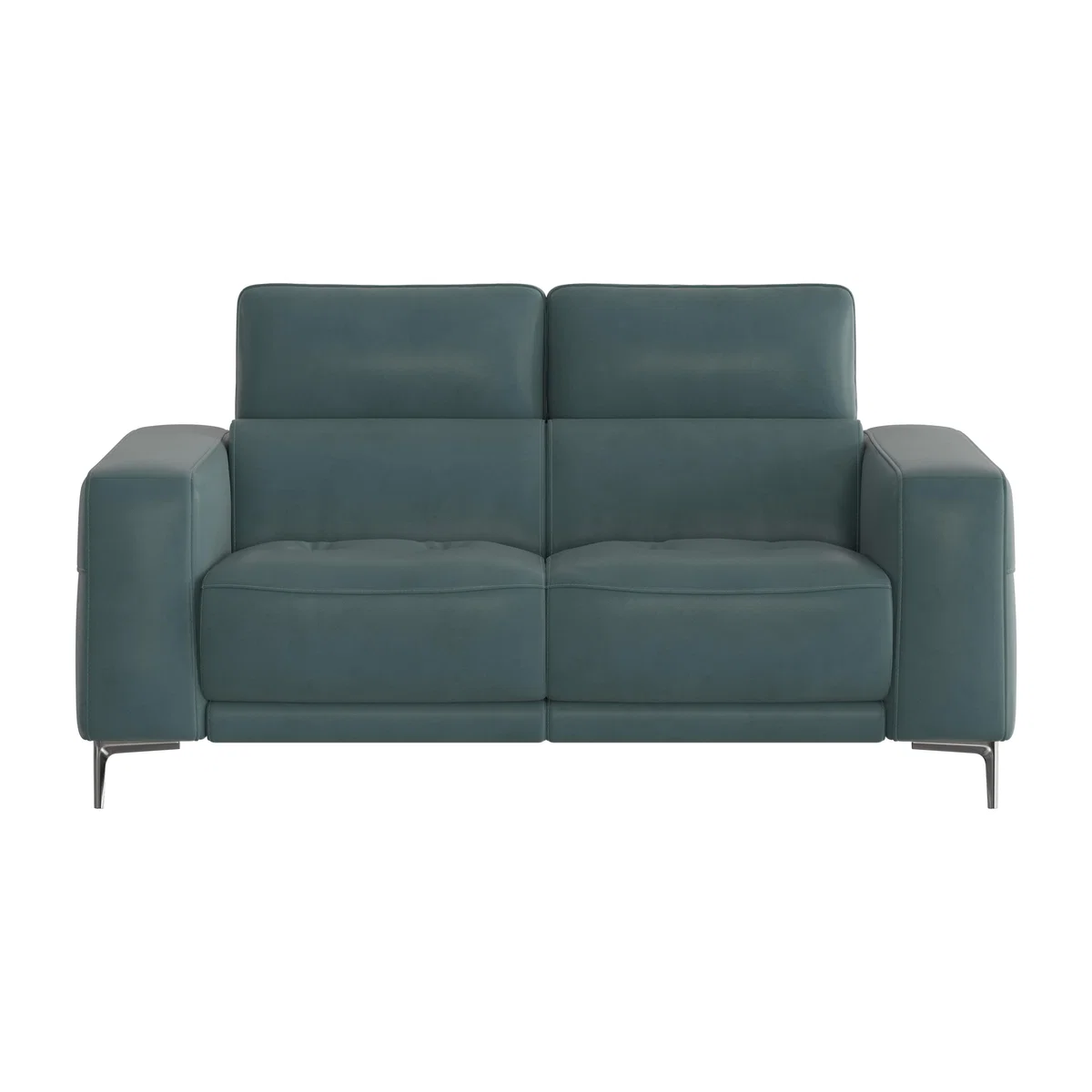 Adama 2 Seater Leather Sofa - Green- World of Leather – image 1