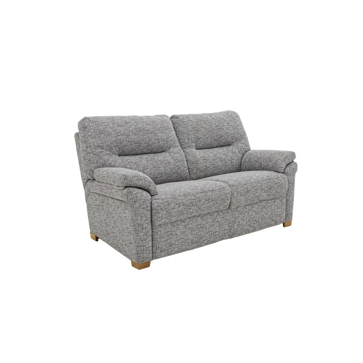 G Plan - Seattle 2 Seater Fabric Sofa with Wooden Feet - Remco Duck Egg – image 3