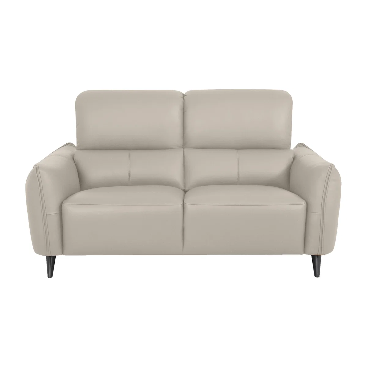Domicil - Maddox 2.5 Seater Leather Power Recliner Sofa - NP Oatmeal – image 1