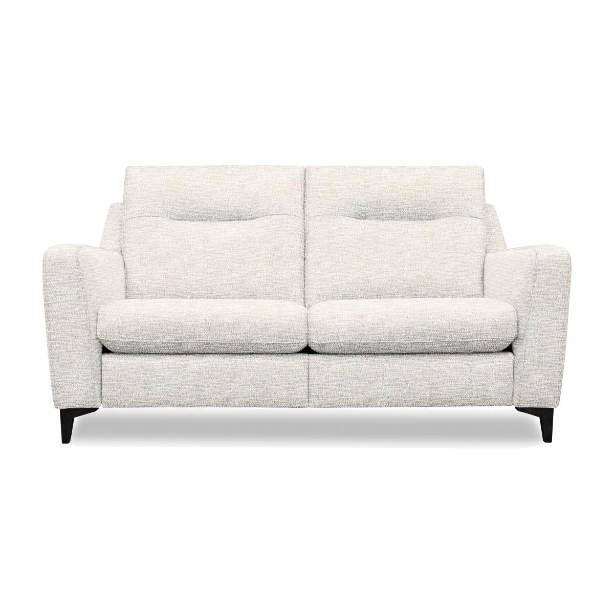 G Plan - Arlo 2 Seater Fabric Sofa - No Recliner - Rush Cream with Ebony Feet – image 1