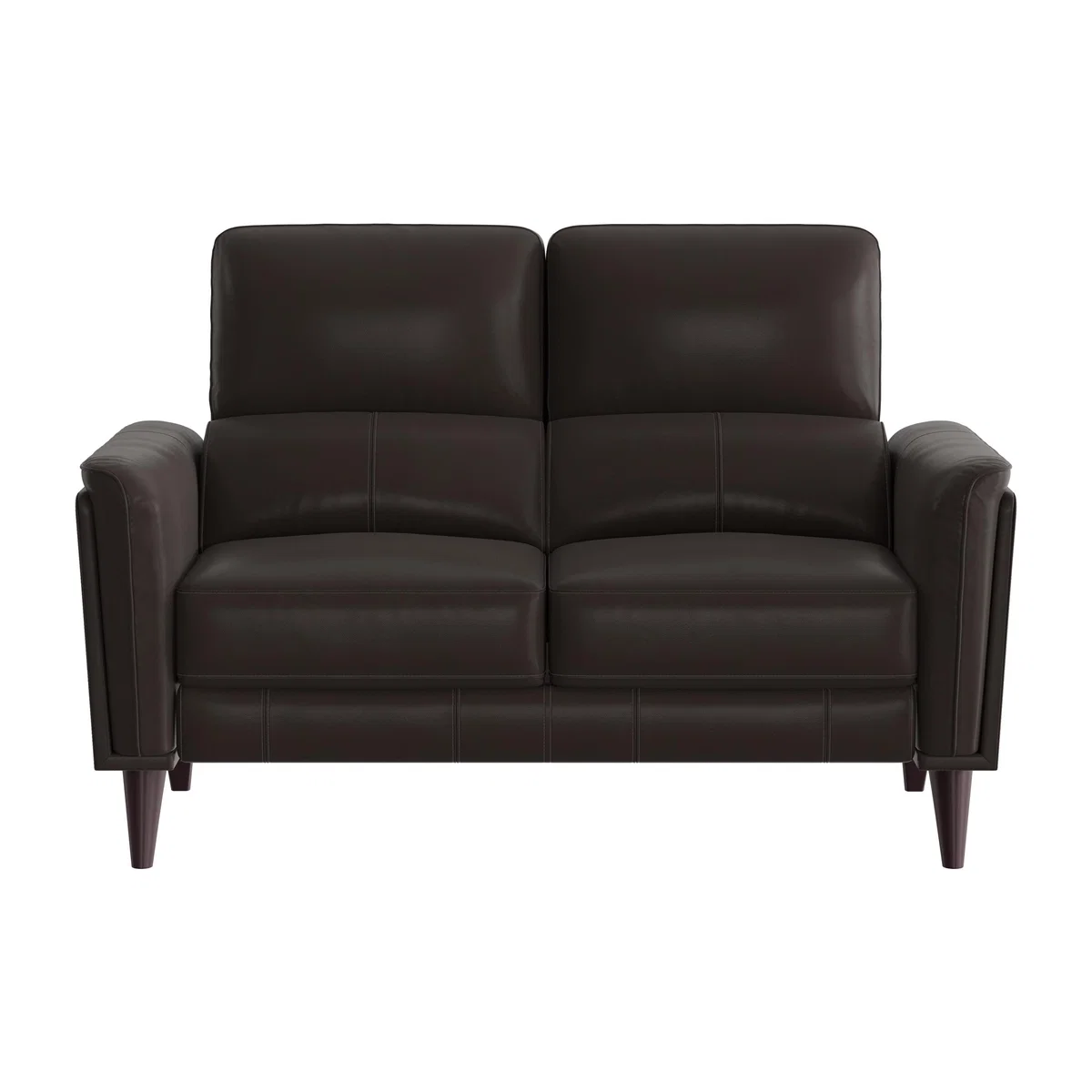 Compact Collection Klein 2 Seater BV Leather Sofa - Dark Chocolate – image 1