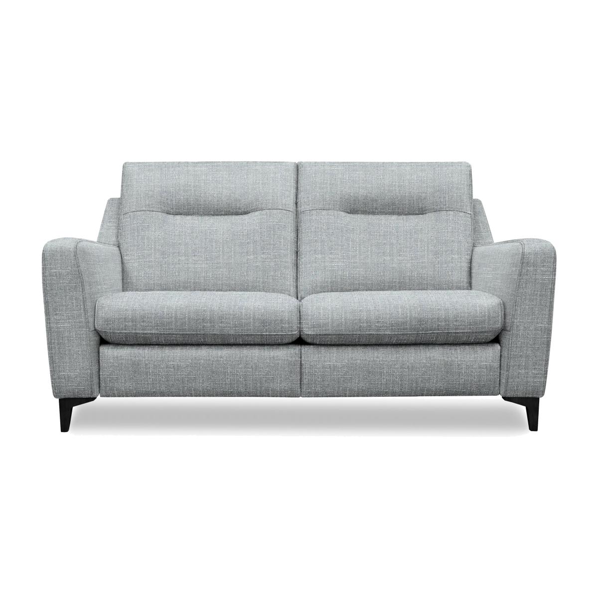 G Plan - Arlo 2 Seater Fabric Sofa - No Recliner - Beach Duck Egg with Ebony Feet – image 1