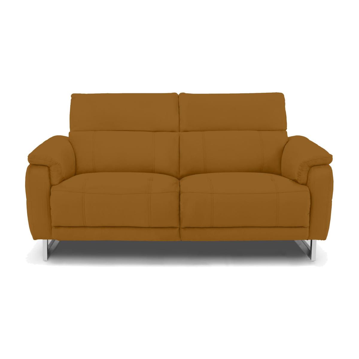 Moet 2 Seater Fabric Power Recliner Sofa with Telescopic Headrests – image 1