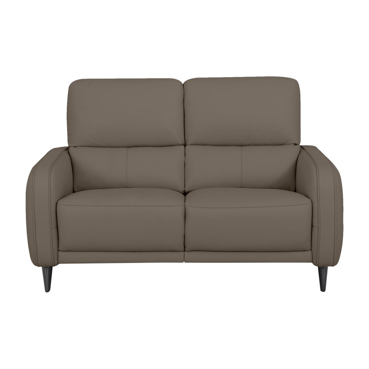 Domicil - Logan 2 Seater Leather Power Recliner Sofa - NN Pine Bark – image 1