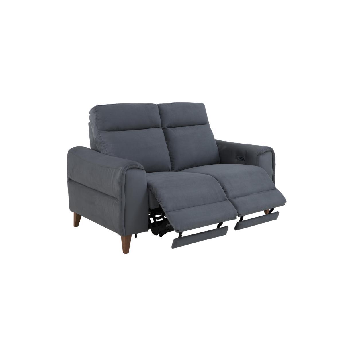 Anakin 2 Seater Fabric Power Recliner Sofa with Power Headrest – image 4