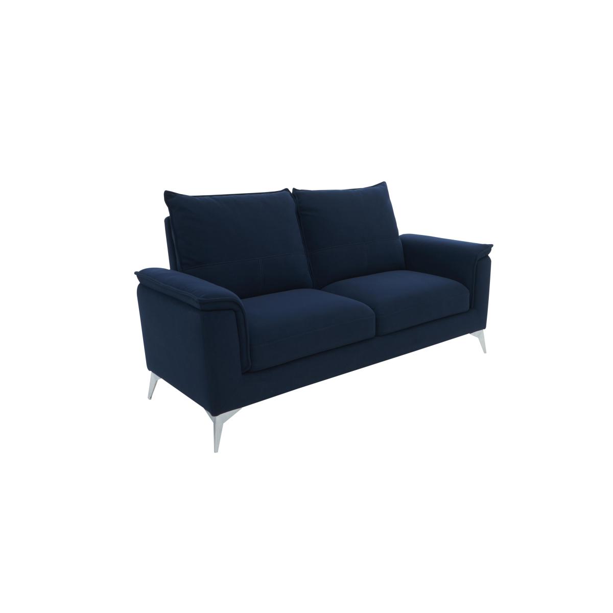 Monaco 2 Seater Fabric Sofa - Grey – image 6
