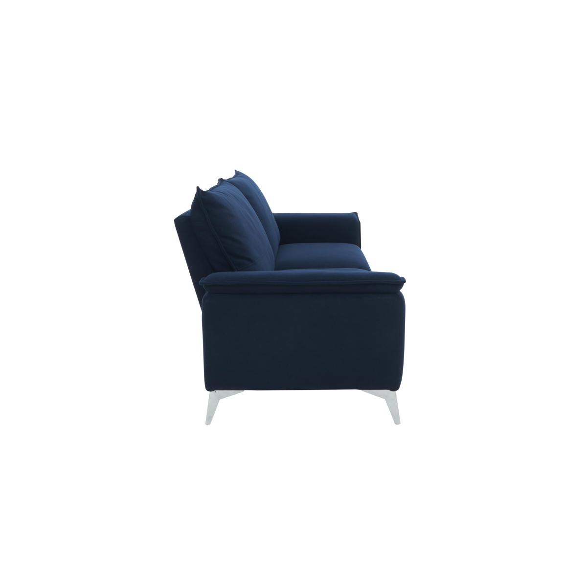 Monaco 2 Seater Fabric Sofa - Grey – image 7