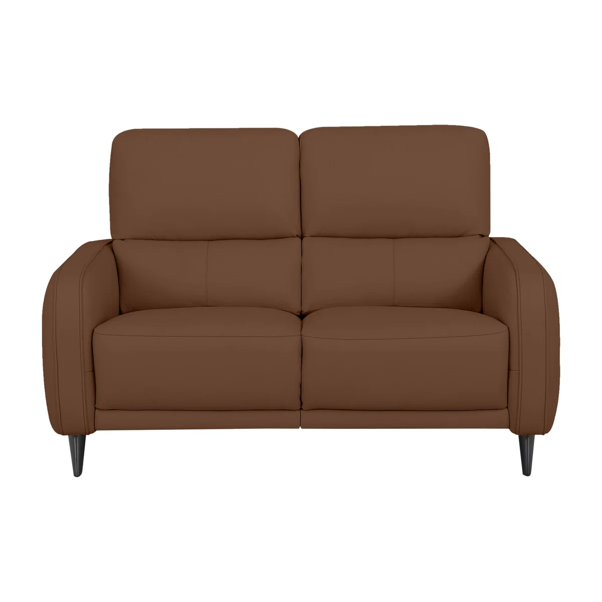 Domicil - Logan 2 Seater Leather Power Recliner Sofa - NN Caramel – image 1