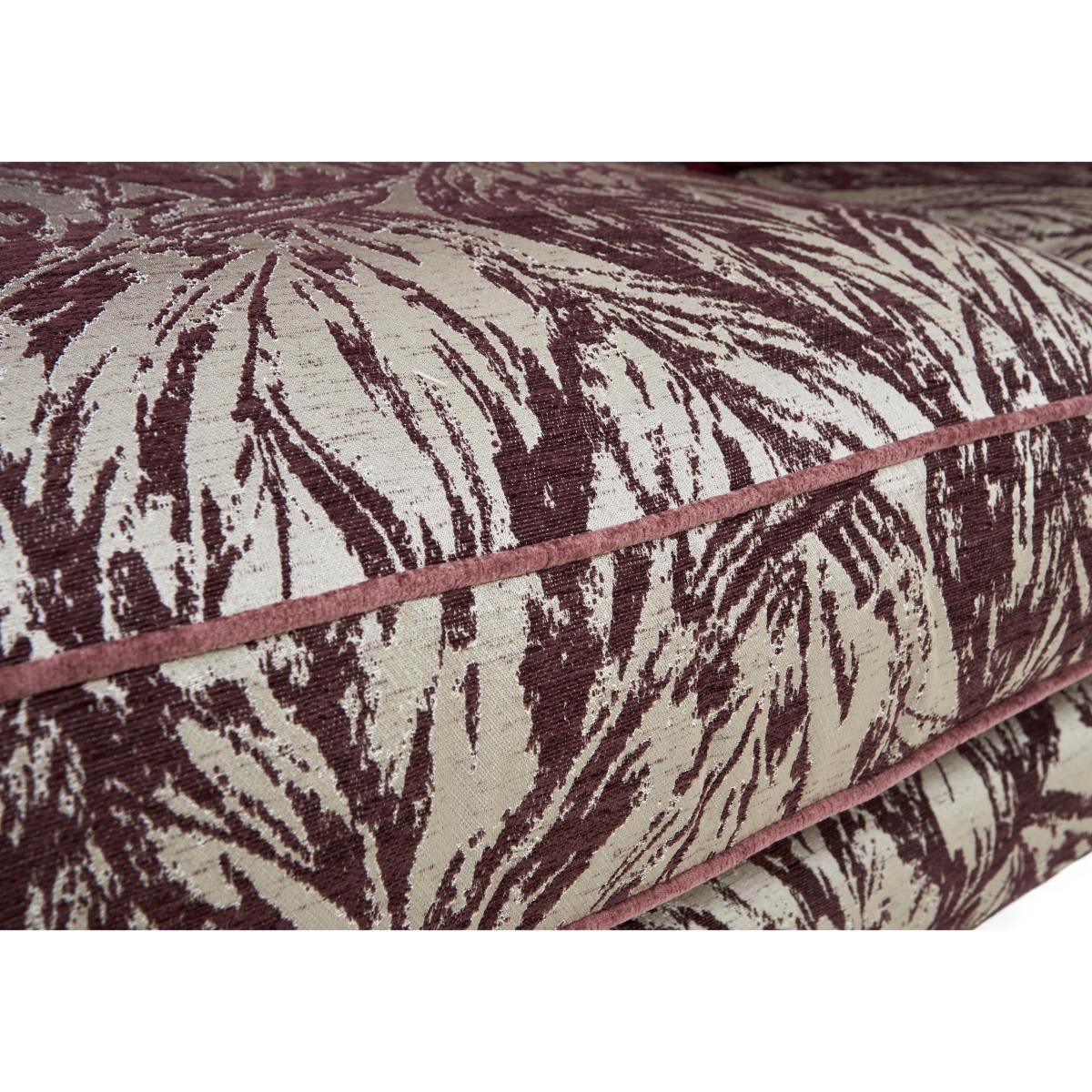 Boutique Chatterley 2 Seater Sofa - Bolero Boysenberry with Ebony Feet – image 4