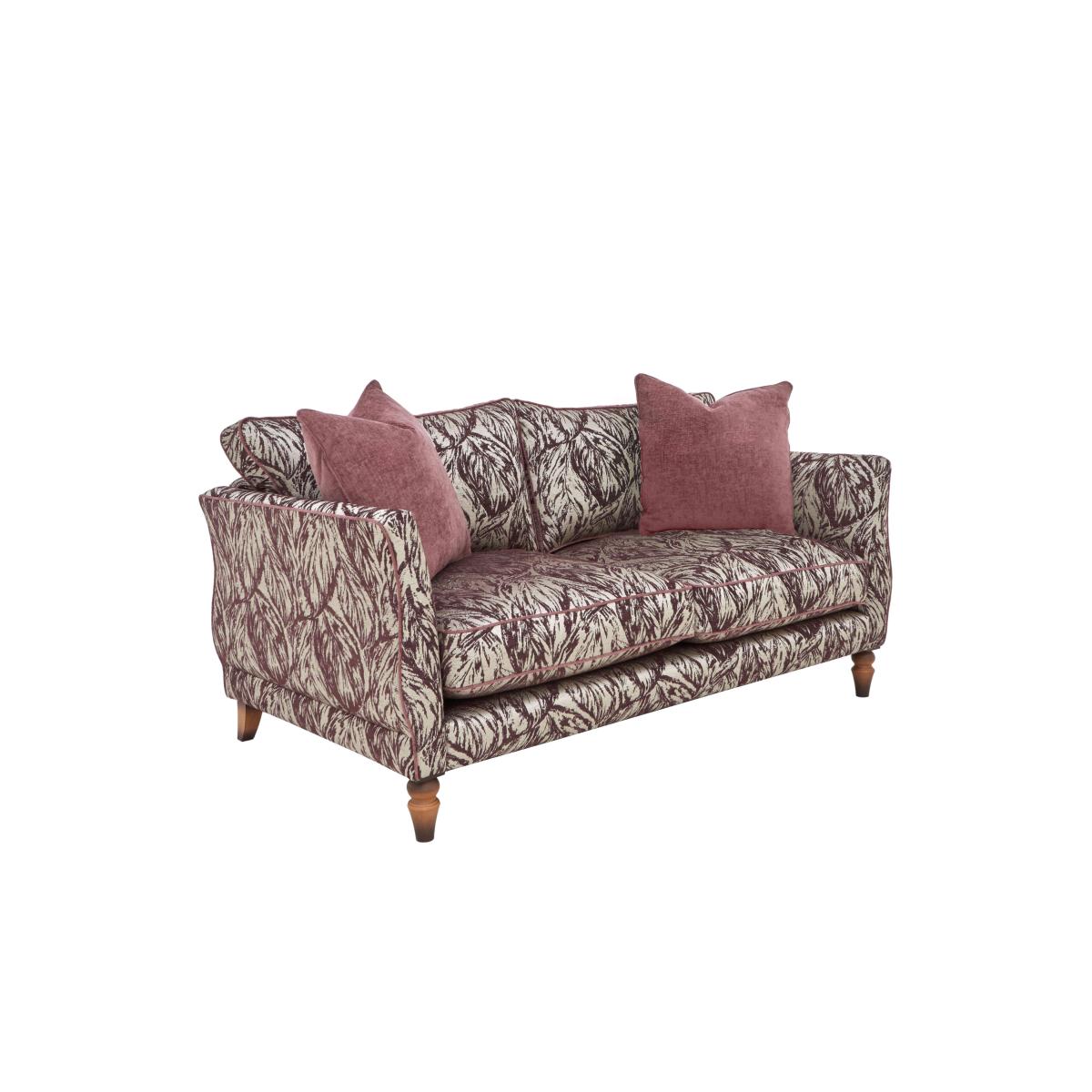 Boutique Chatterley 2 Seater Sofa - Bolero Boysenberry with Ebony Feet – image 5