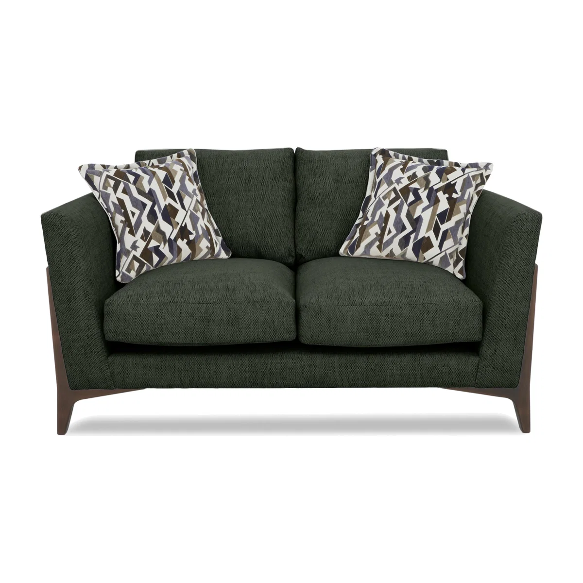 Iris 2 Seater Fabric Sofa - Elara Forest Wa Ft – image 1