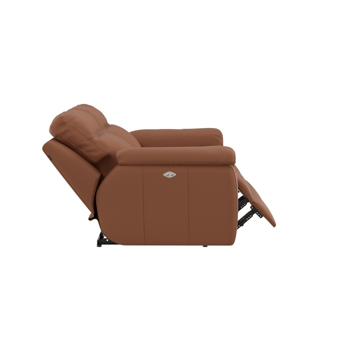 Nicoletti - Paolo 2 Seater Leather Sofa - Red – image 7