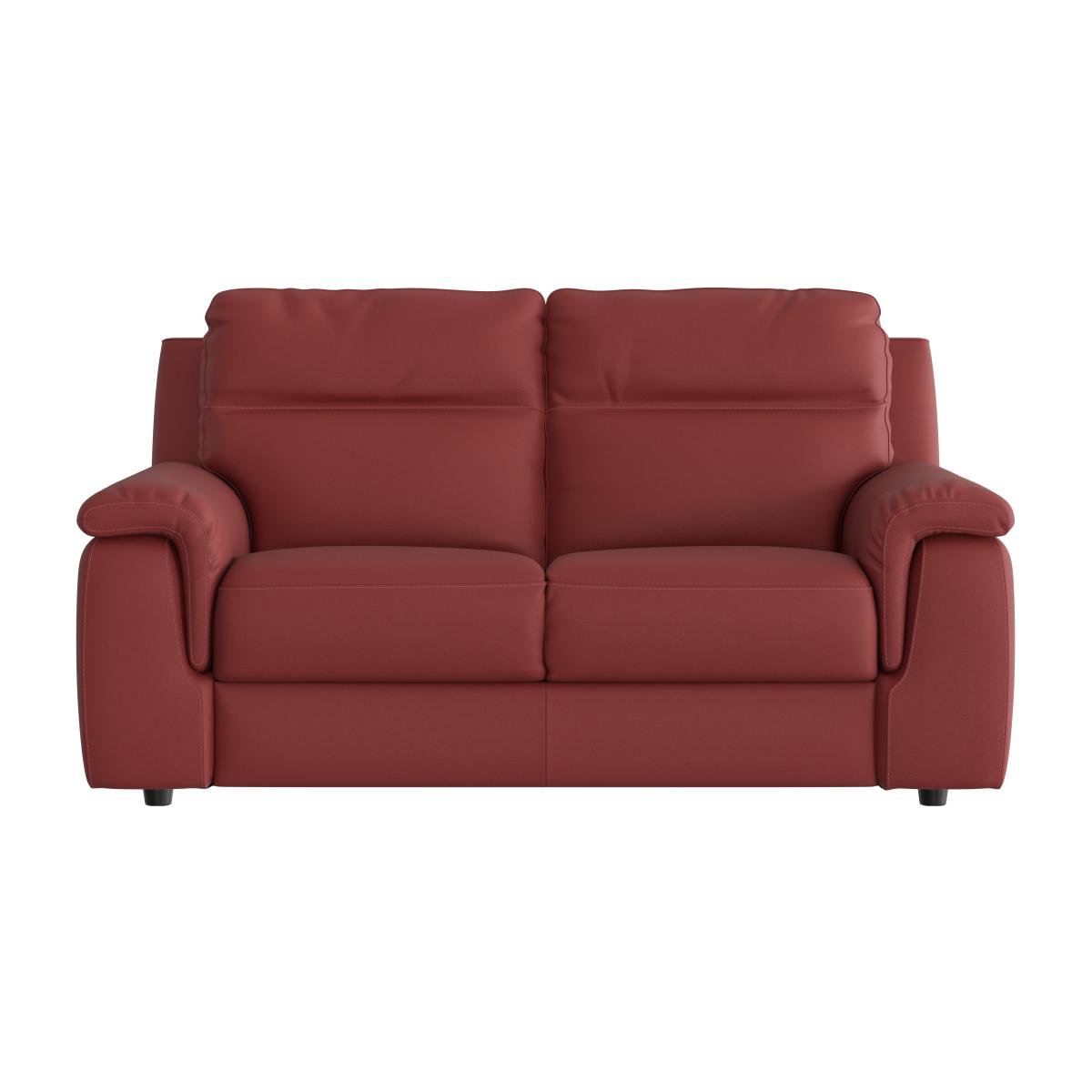 Nicoletti - Paolo 2 Seater Leather Sofa - Red – image 1