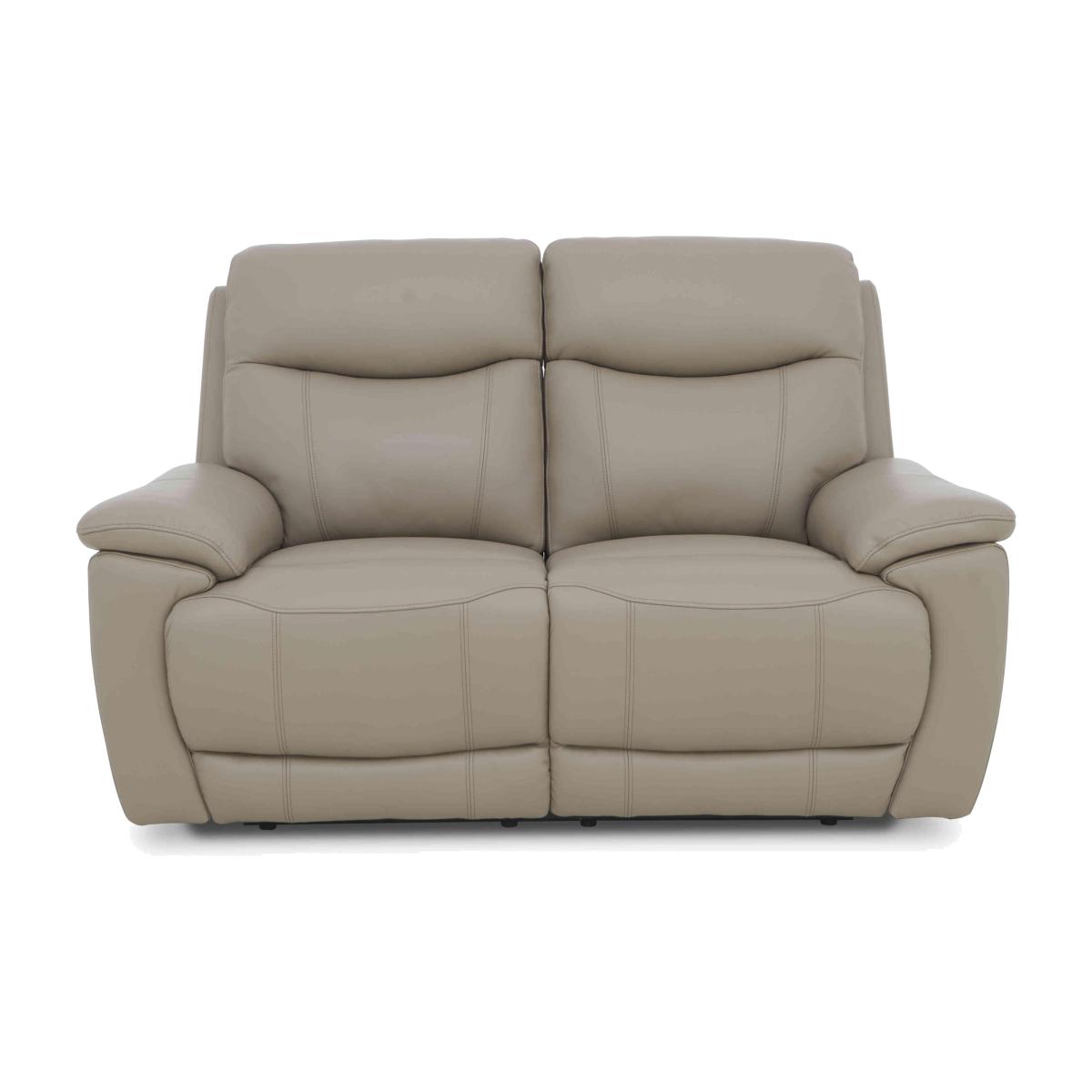 Sloane 2 Seater Leather Sofa – image 1