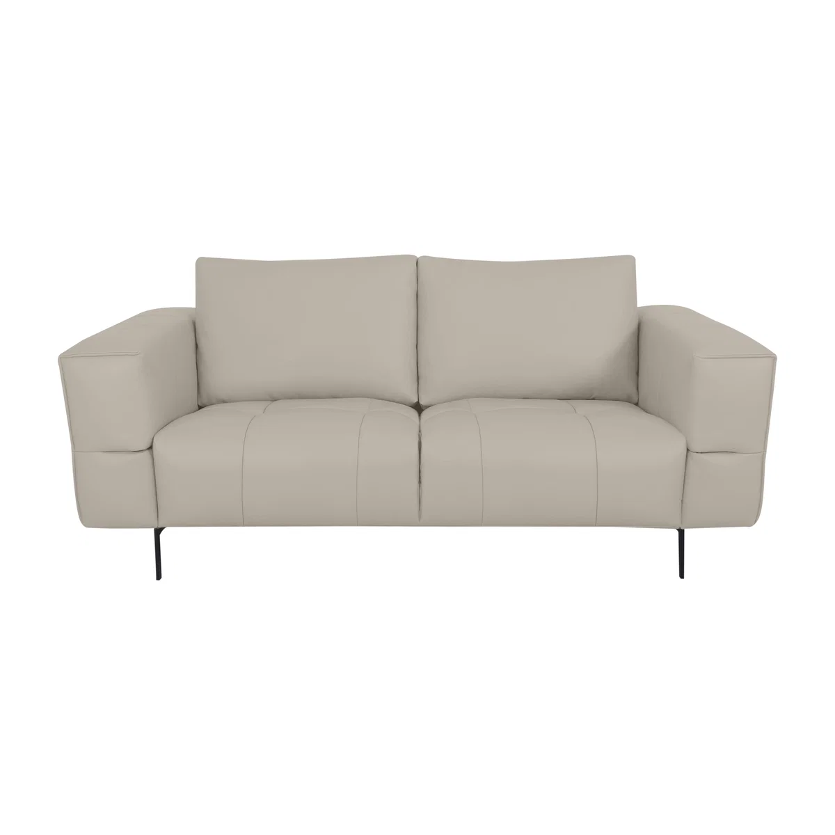 Domicil - Lawson 2 Seater Leather Sofa - NP Oatmeal – image 1