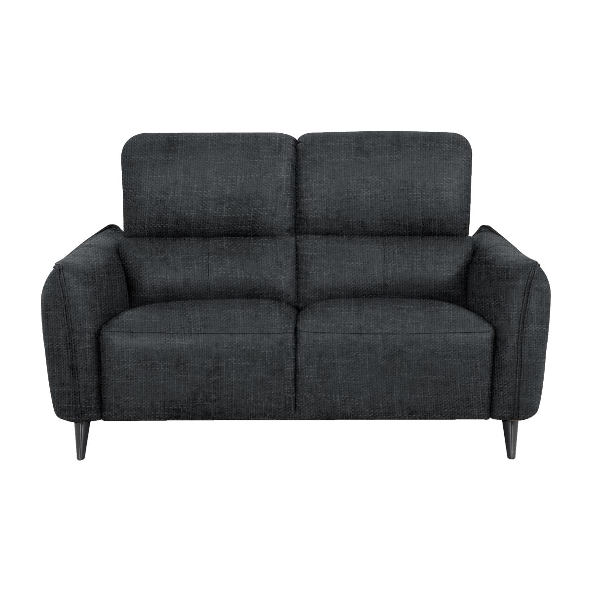 Domicil - Maddox 2 Seater Fabric Power Recliner Sofa - R460 Charcoal – image 1