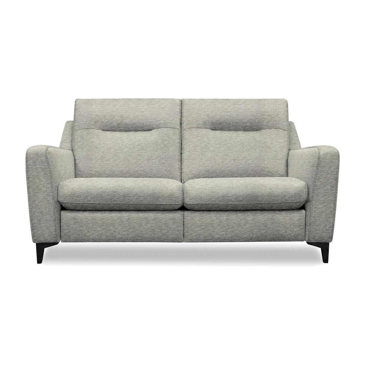 G Plan - Arlo 2 Seater Fabric Sofa - No Recliner - Mirage Powder with Ebony Feet – image 1