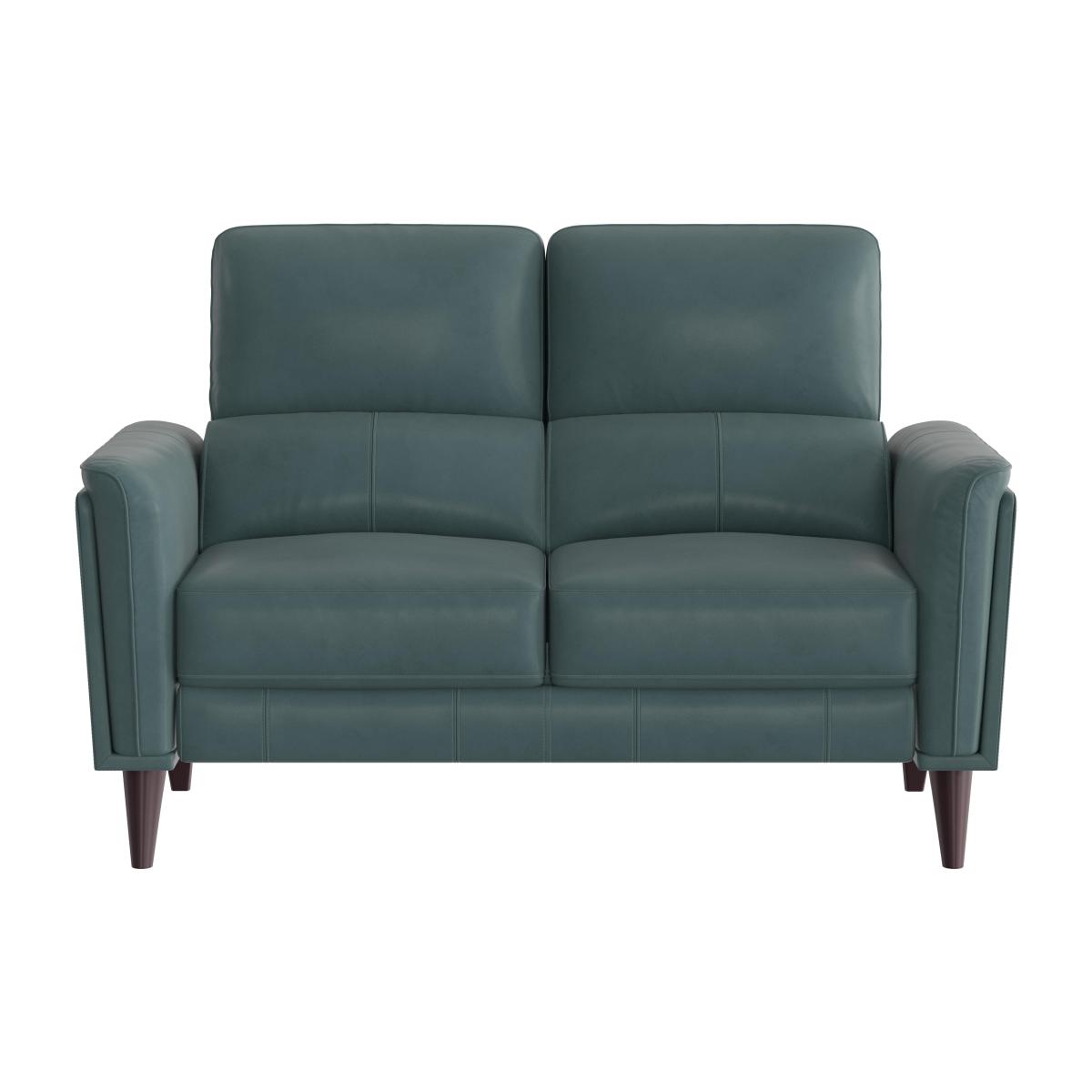 Compact Collection Klein 2 Seater BV Leather Sofa - BV Lake Green – image 1