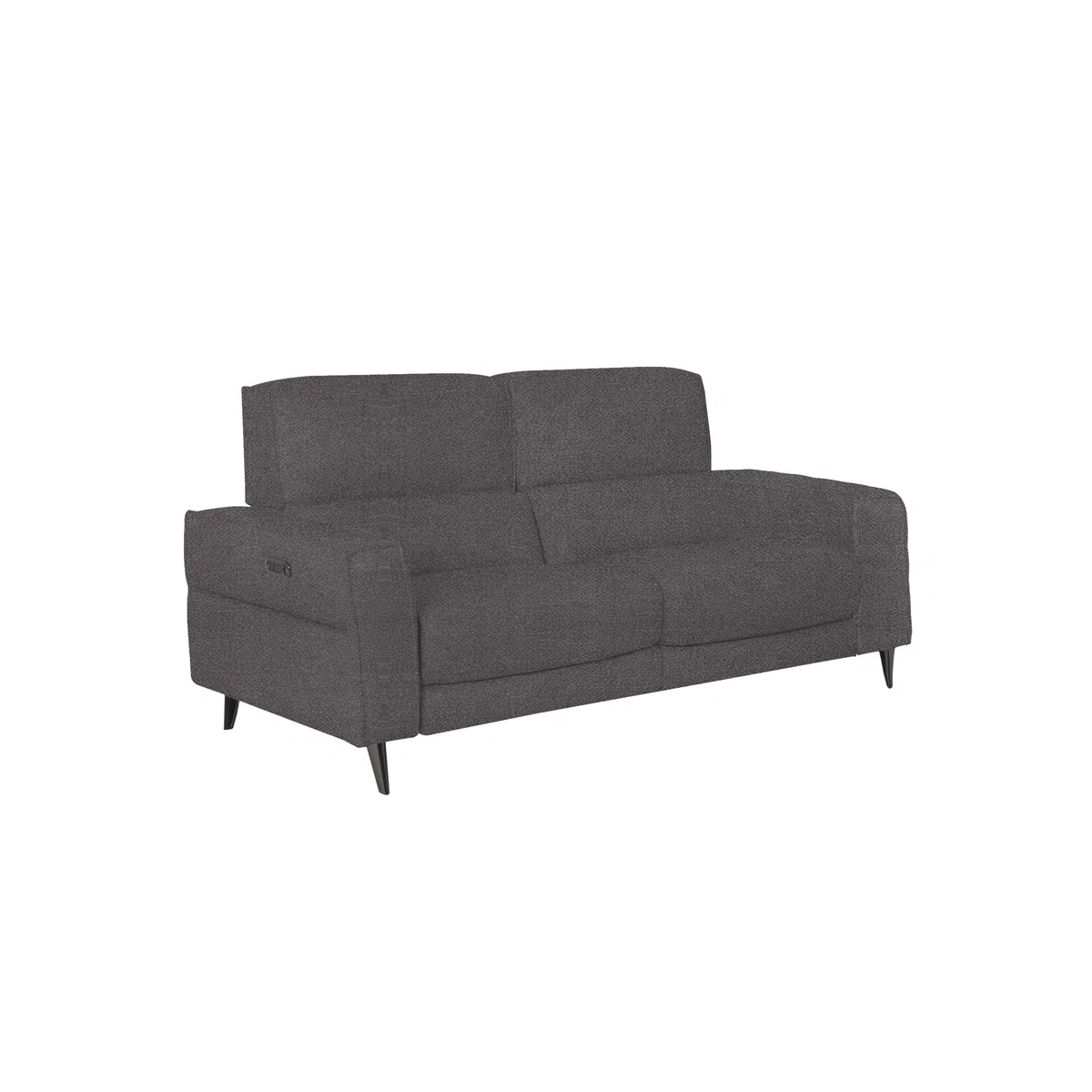 Axel 2 Seater Fabric Power Recliner Sofa - Tobacco – image 2