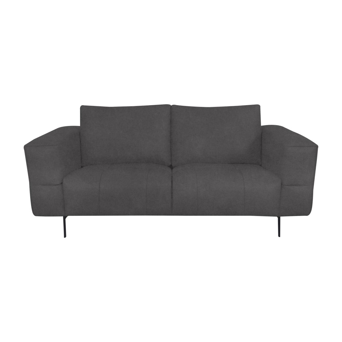 Domicil - Lawson 2 Seater Fabric Sofa - Pewter – image 1