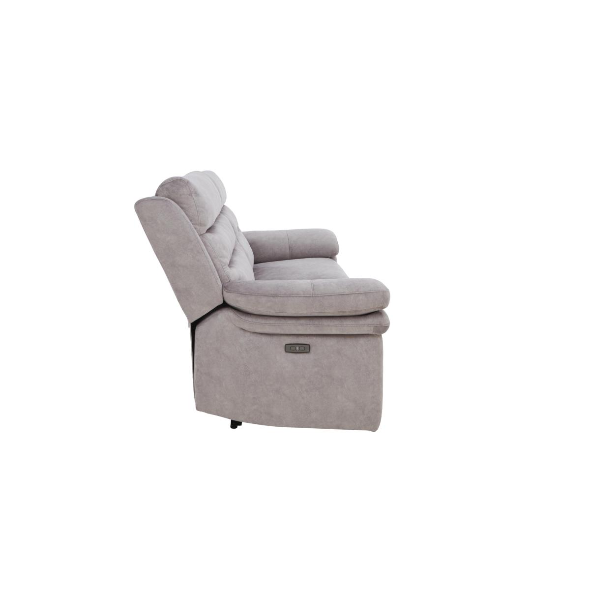 Berlin 2 Seater Fabric Sofa - Rosy Dark Grey – image 9