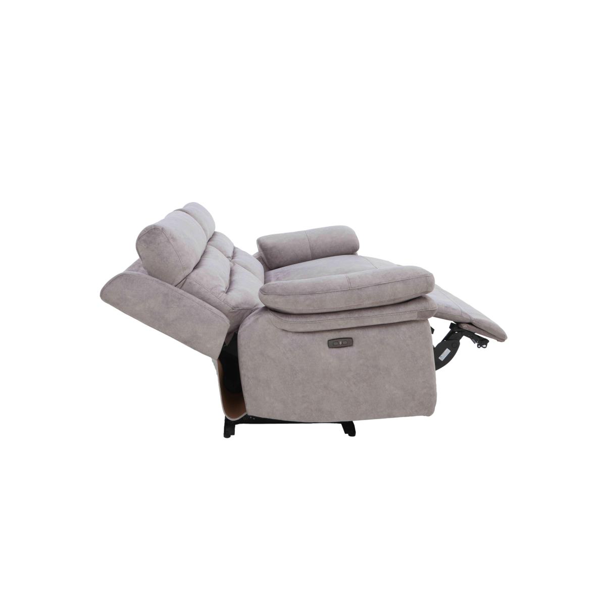 Berlin 2 Seater Fabric Sofa - Rosy Dark Grey – image 10