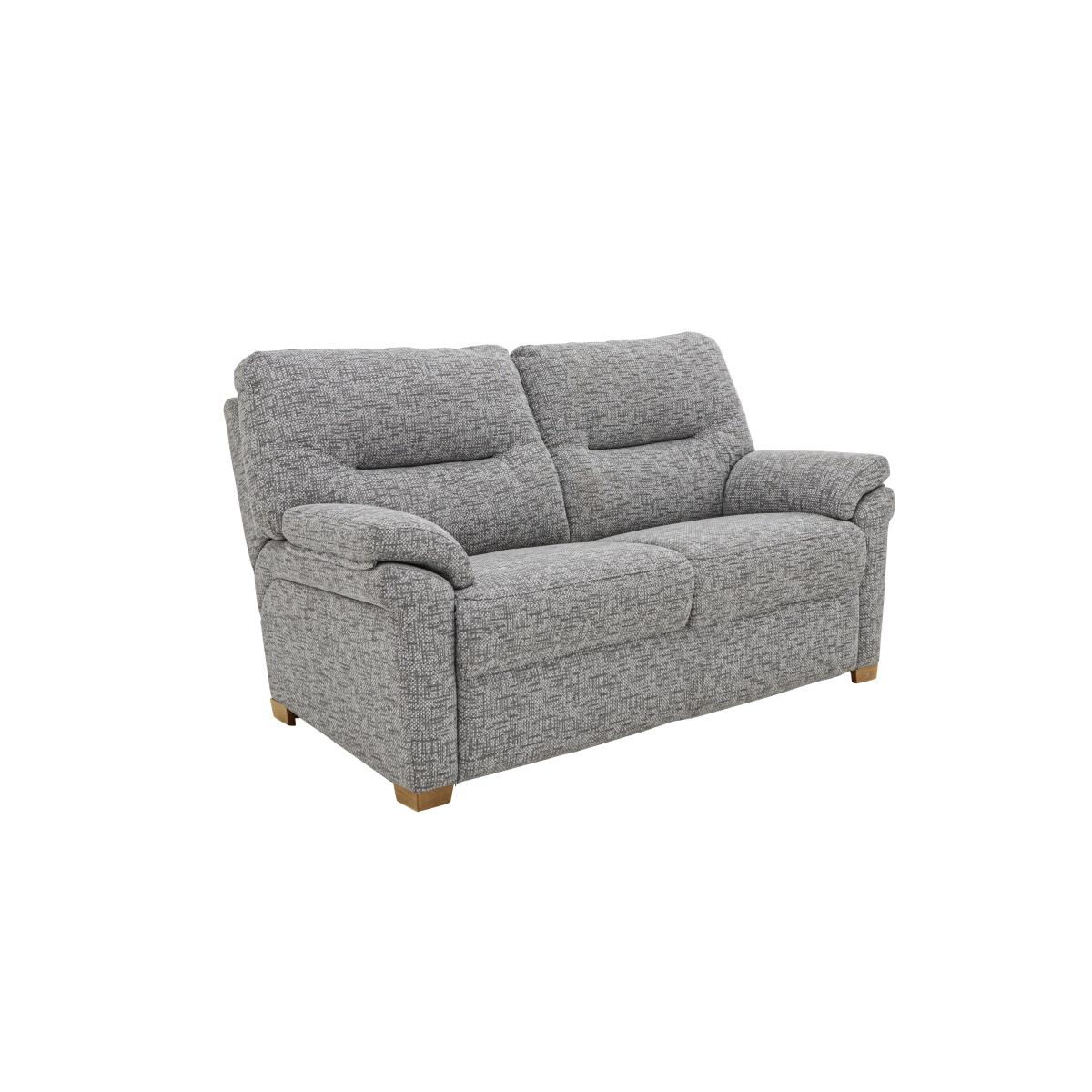 G Plan - Seattle 2 Seater Fabric Sofa with Wooden Feet - Lydia Multi Coloured – image 3