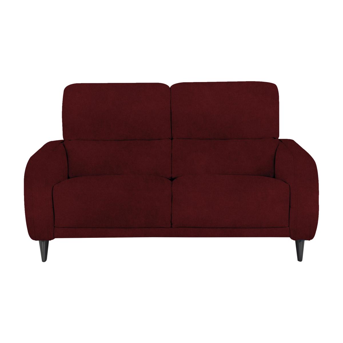 Domicil - Logan 2.5 Seater Fabric Sofa - Burgundy – image 1
