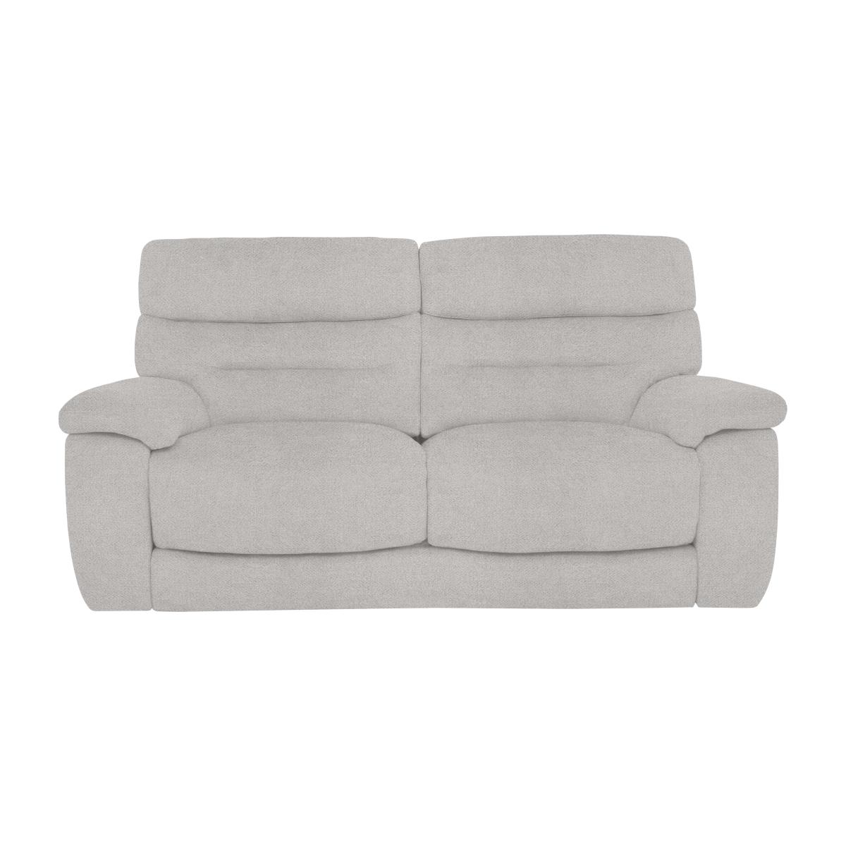 Comfort Story - Nimbus 2 Seater Fabric Sofa with Power Recliner - R23 Silver Grey – image 1