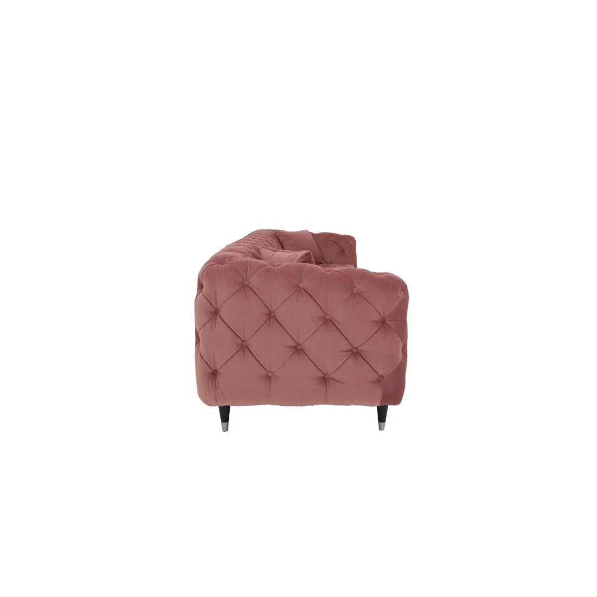 Cecilia Fabric 2 Seater Sofa - Grey – image 6