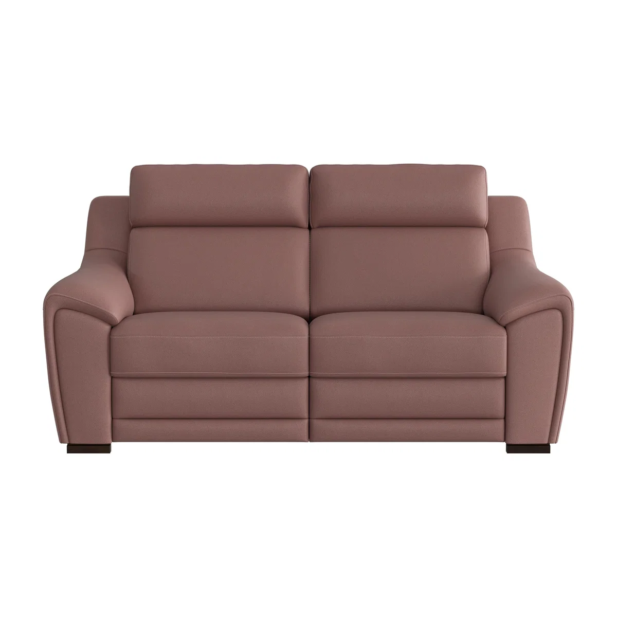 Nicoletti - Tosca 2.5 Seater Leather Power Sofa - Pink