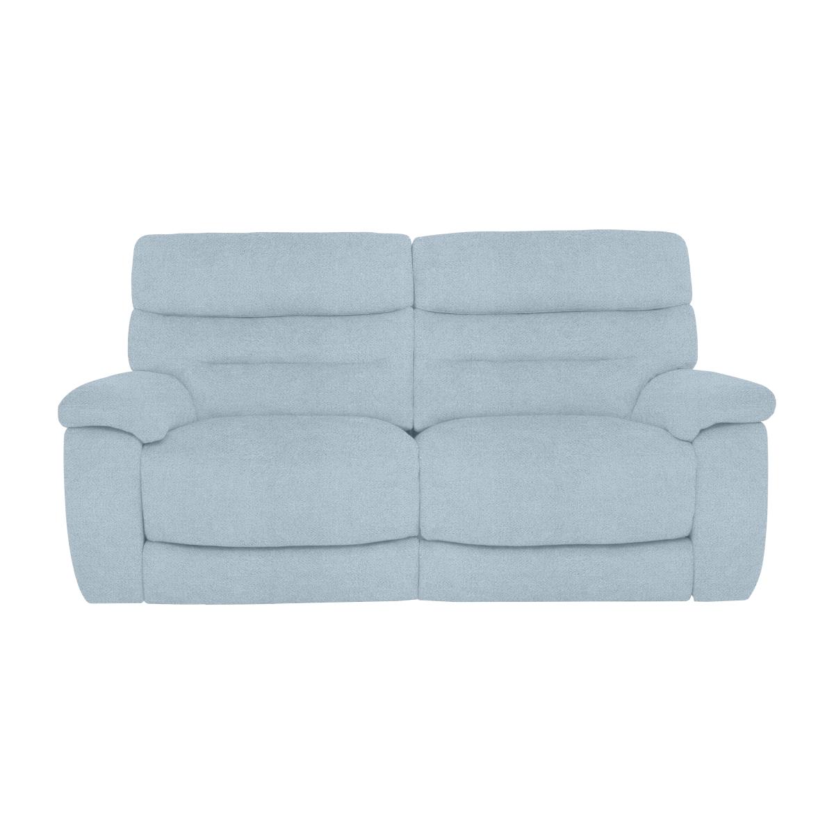 Comfort Story - Nimbus 2 Seater Fabric Power Recliner Sofa with Headrests and Power Lumbar - Baby Blue – image 1