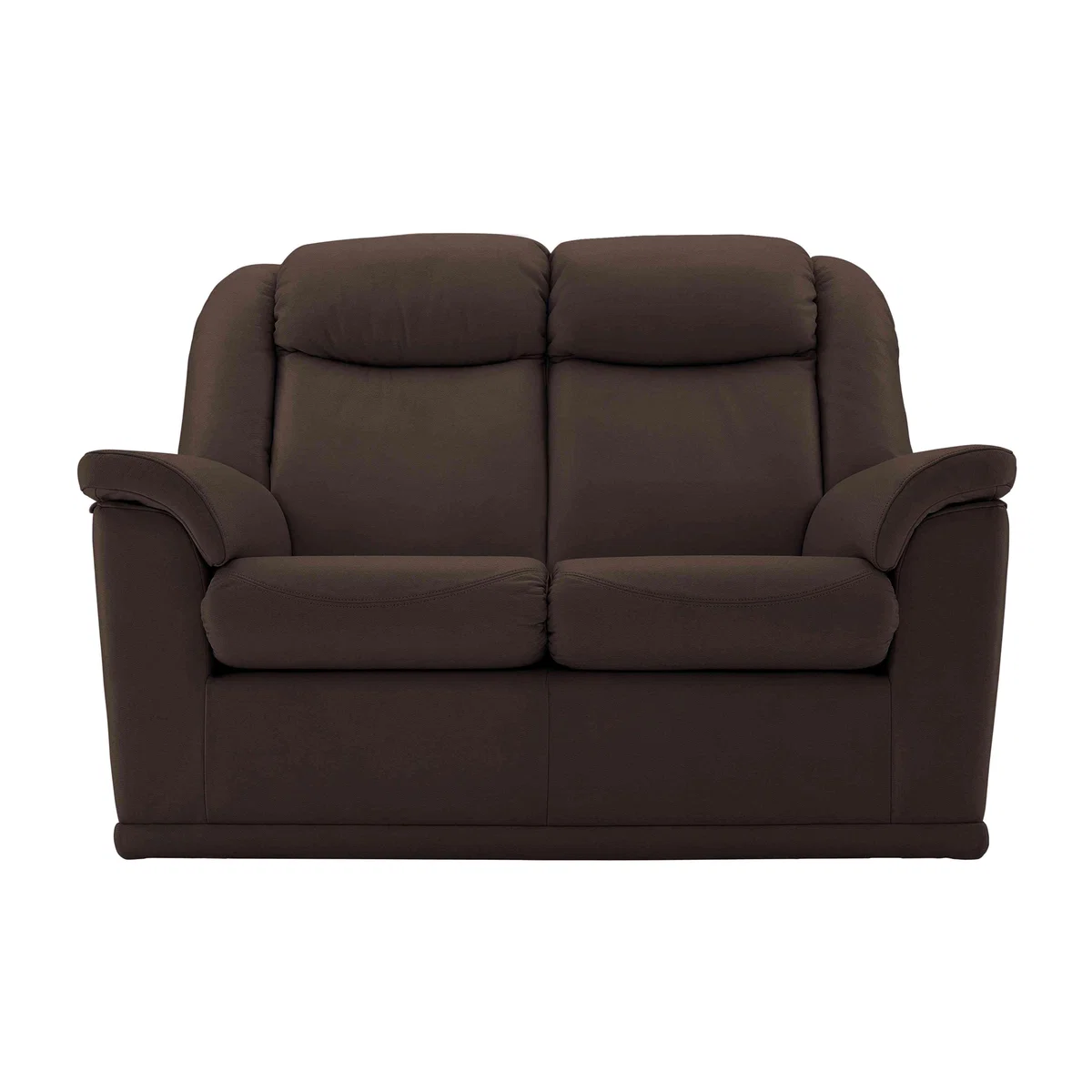 G Plan - Milton 2 Seater Leather Sofa - Brown – image 1