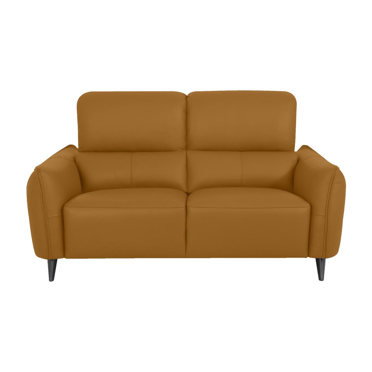 Domicil - Maddox 2.5 Seater Leather Sofa - NP Honey Yellow – image 1