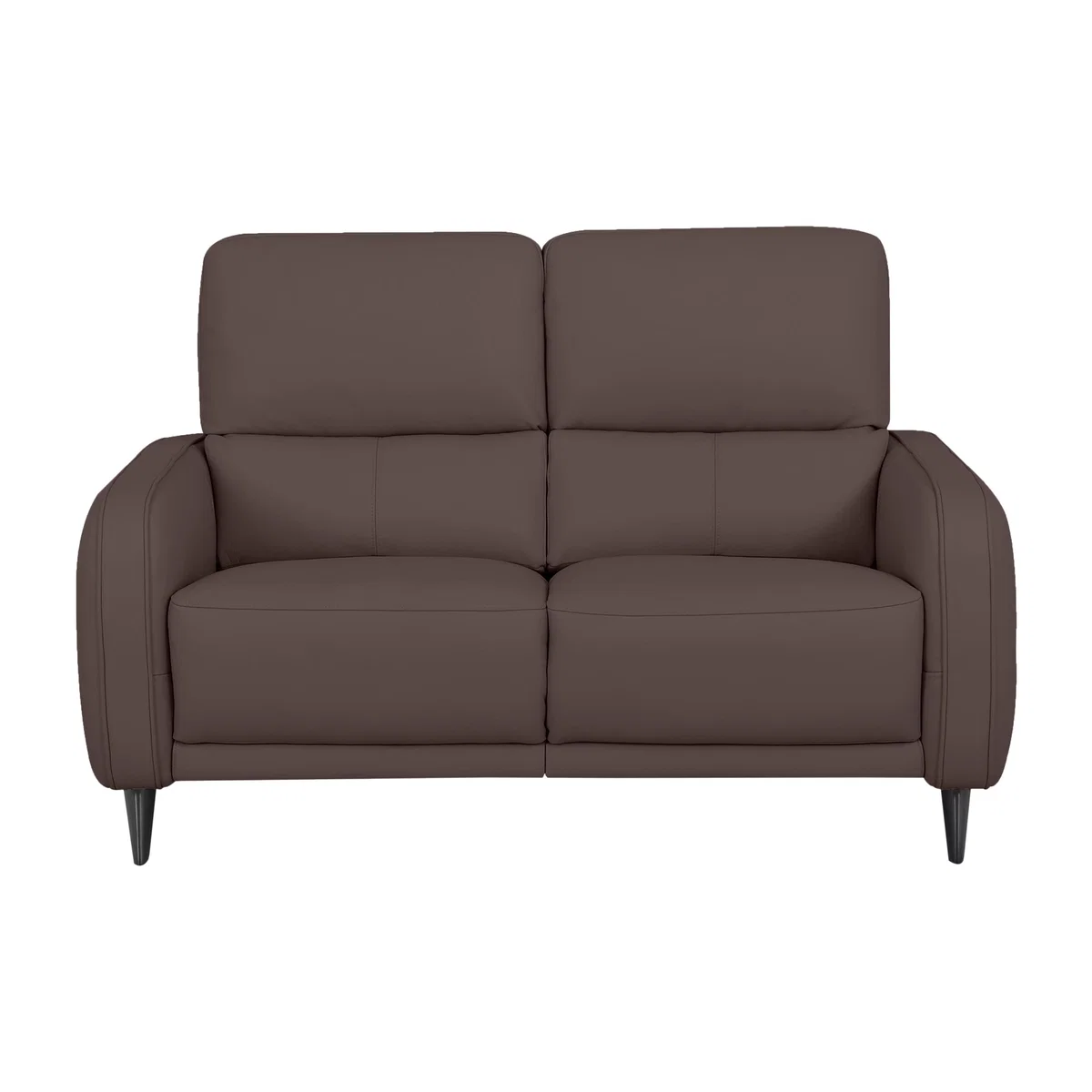 Domicil - Logan 2 Seater Leather Power Recliner Sofa - NP Cacao Brown – image 1