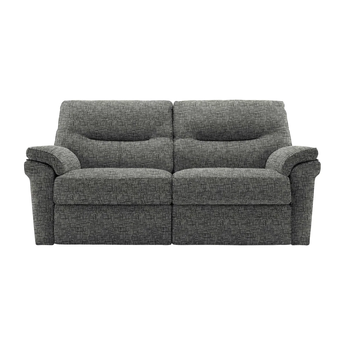 G Plan - Seattle 2.5 Seater Fabric Power Recliner Sofa with Power Lumbar - Remco Slate – image 1