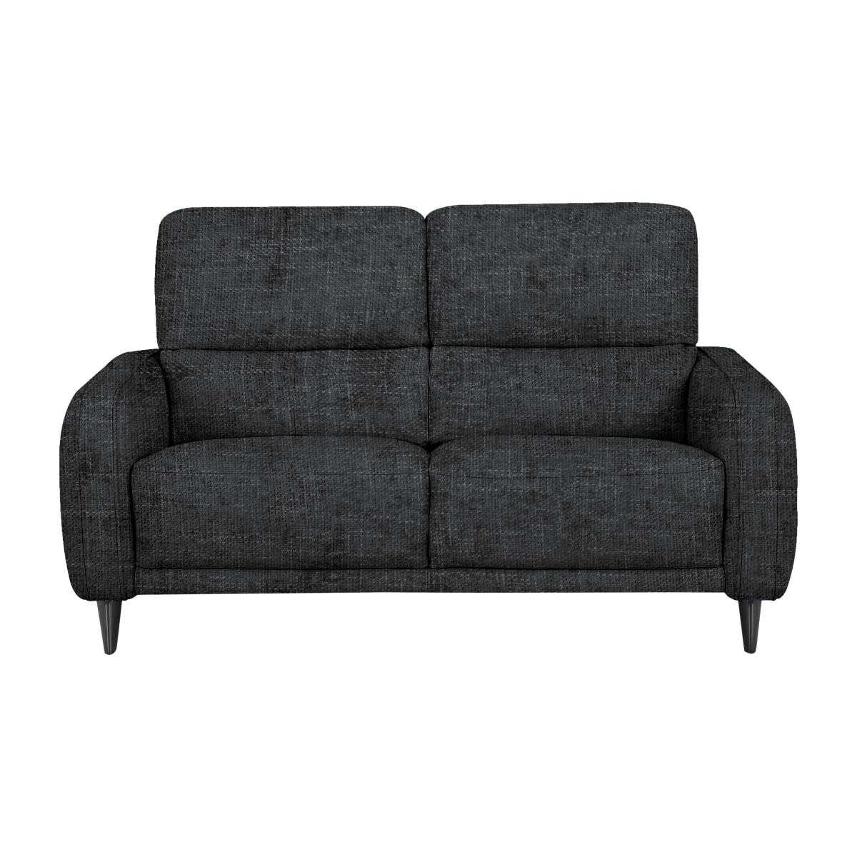 Domicil - Logan 2.5 Seater Fabric Sofa - R460 Charcoal – image 1