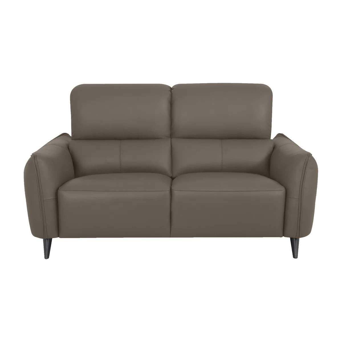 Domicil - Maddox 2.5 Seater Leather Power Recliner Sofa - NP Pine Bark – image 1