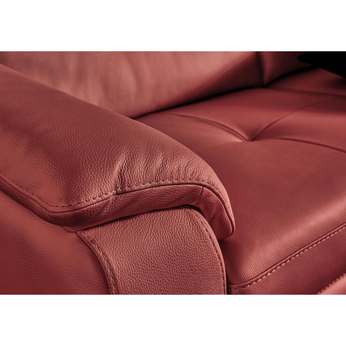 Nicoletti - Maldini 2 Seater Leather Sofa - Black – image 3